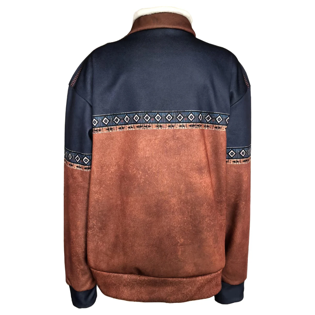 Matthias | Herren Half-Zip Pullover mit Kontrastdetails