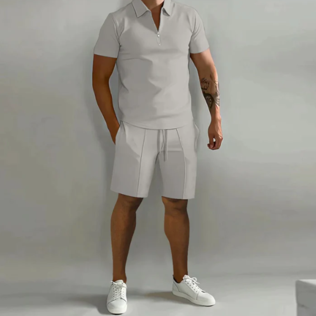 Adrian | Herren Polo Short Set