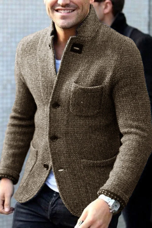 Niklas | Herren Blazer mit Stehkragen