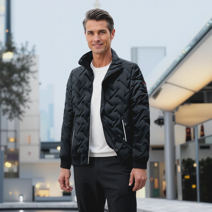 Florian | Herren Steppjacke mit Reißverschluss