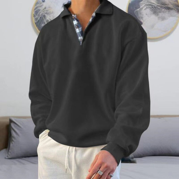 Markus | Herren Pullover mit Kragen
