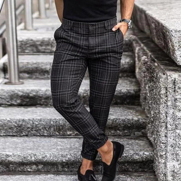 Luca | Herren Karierte Hose