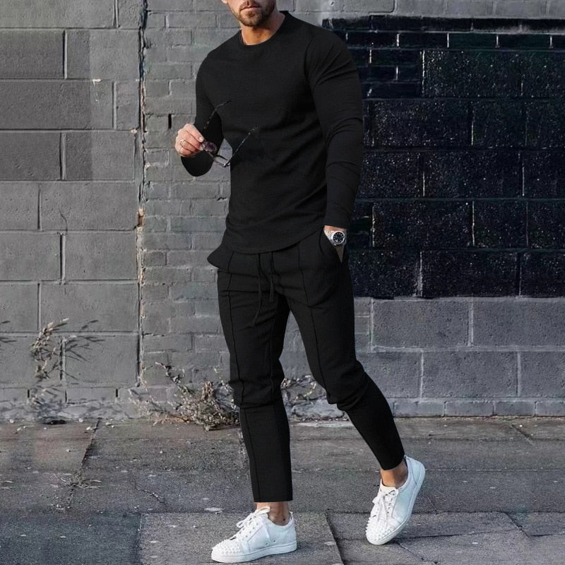 Ethan | Herren Freizeit Zweiteiler Set