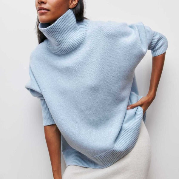 Franziska | Damen Pullover mit Rollkragen