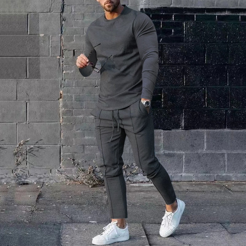 Ethan | Herren Freizeit Zweiteiler Set