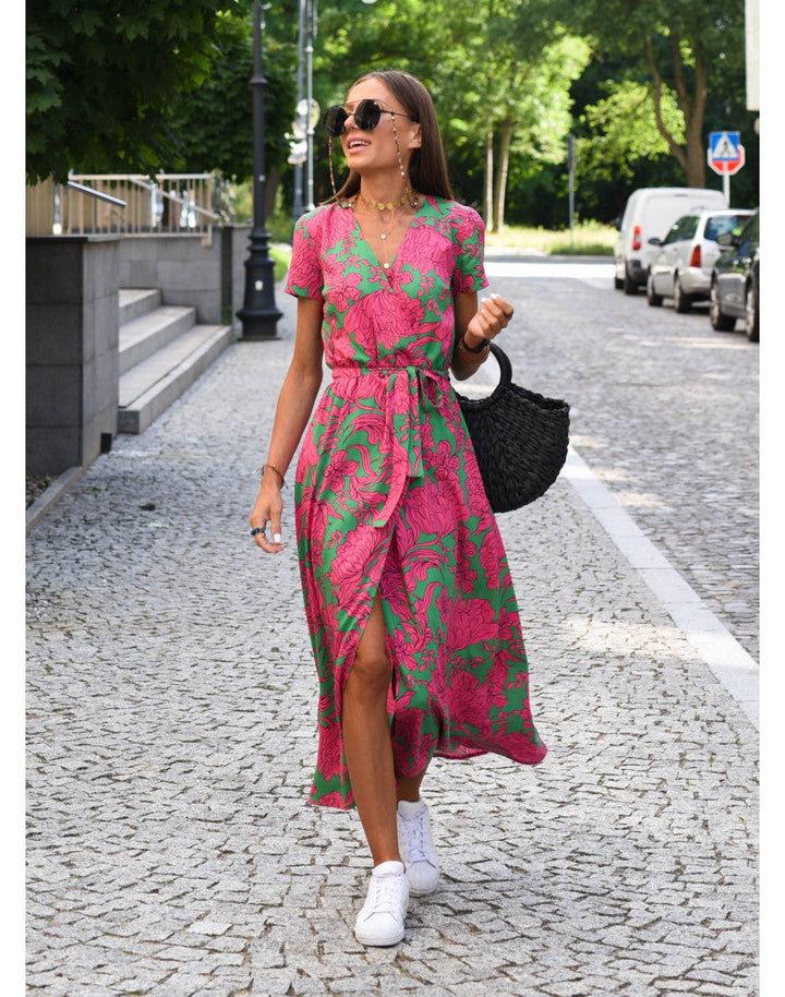 Sofia | Sommerliches Damen Wickelkleid
