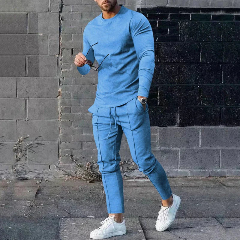 Ethan | Herren Freizeit Zweiteiler Set