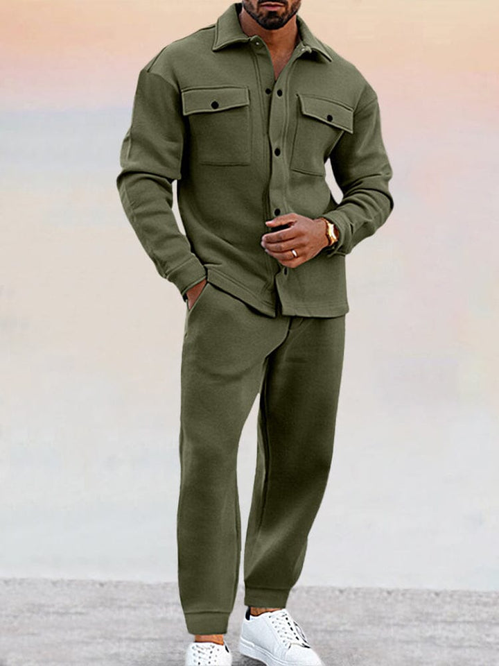 Maurice | Herren Zweiteiler Set mit Hemd und Hose