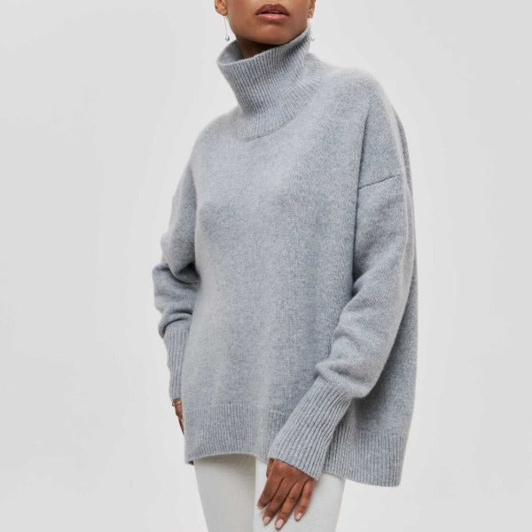 Franziska | Damen Pullover mit Rollkragen