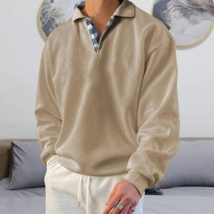 Markus | Herren Pullover mit Kragen