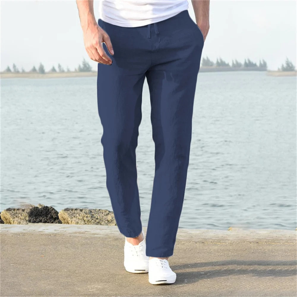Leichte Herren Leinenhose | Casual Und Komfortabel