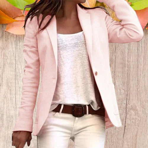 Emilia | Damen Blazer mit Ein-Knopf-Verschluss