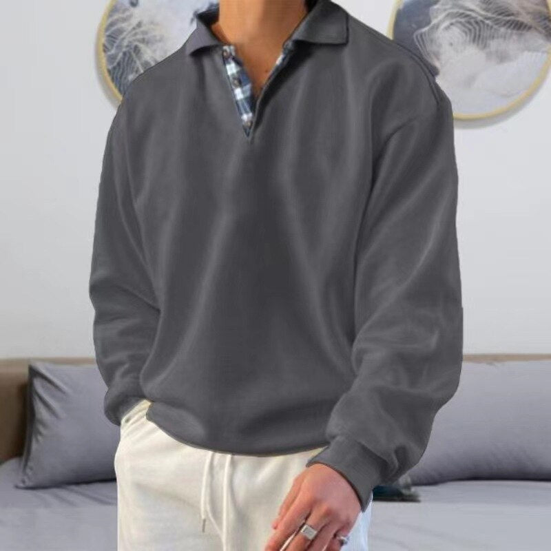 Markus | Herren Pullover mit Kragen