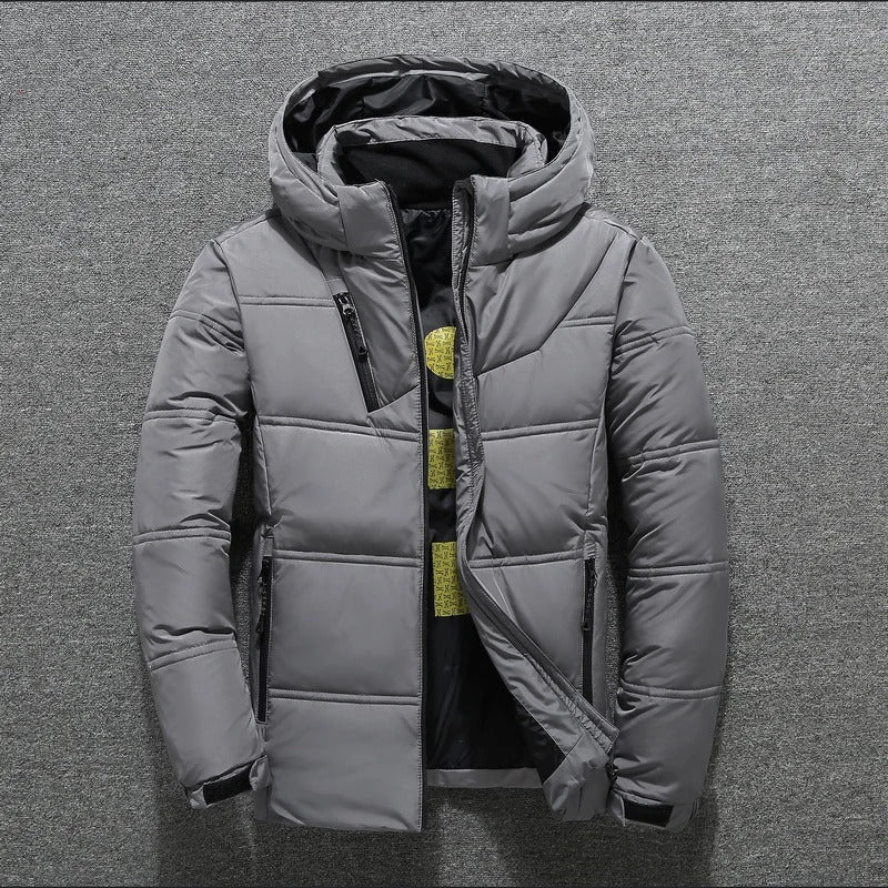 Tobias | Herren Steppjacke mit Kapuze