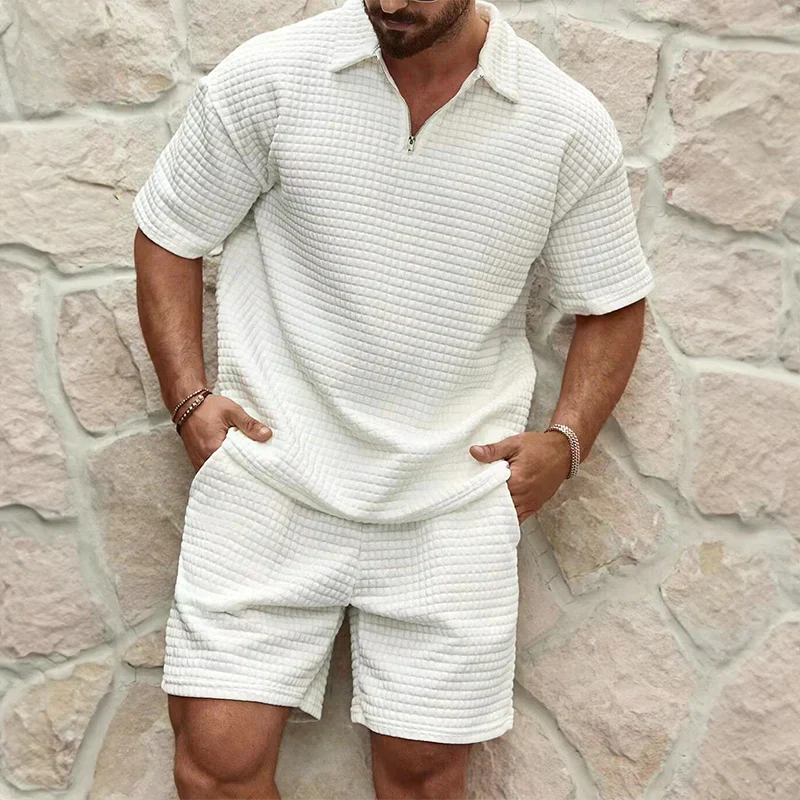 Milan | Herren Kurzarm Zweiteiler Set