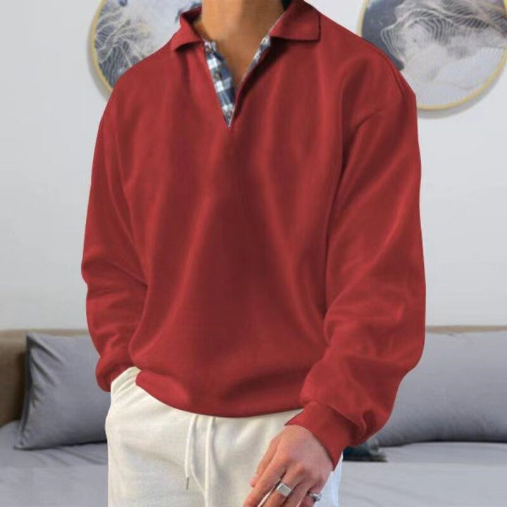 Markus | Herren Pullover mit Kragen